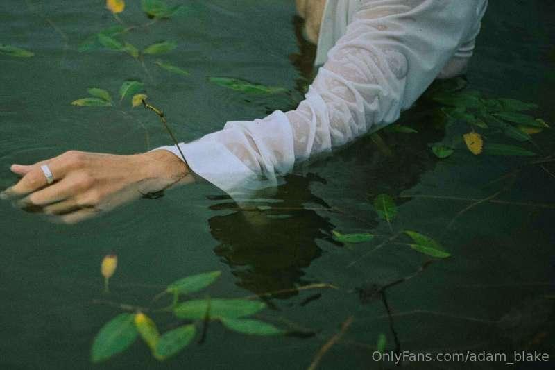 I want to swim with you. Hold your hand and feel your warmth..