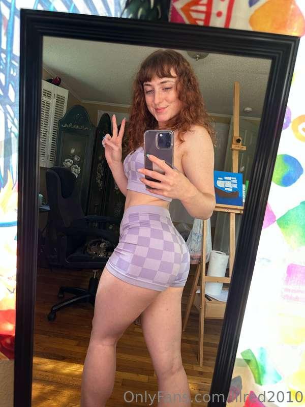 I just love this set💜 Swipe for booty🍑