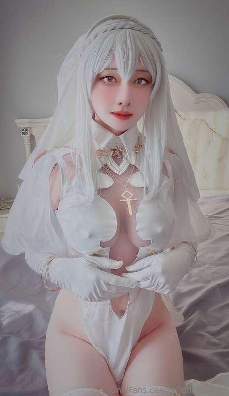 White nun sister😝