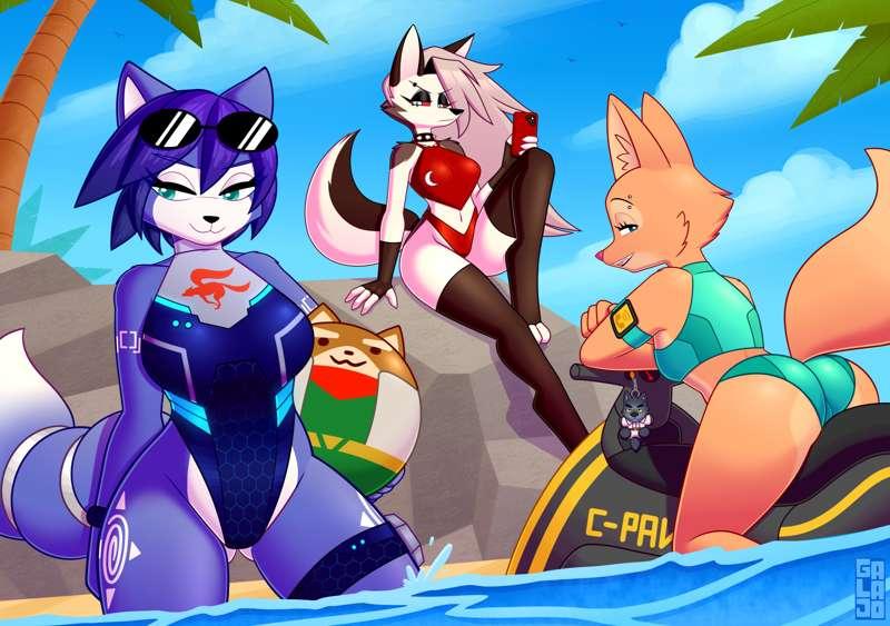Furry Beach Queens