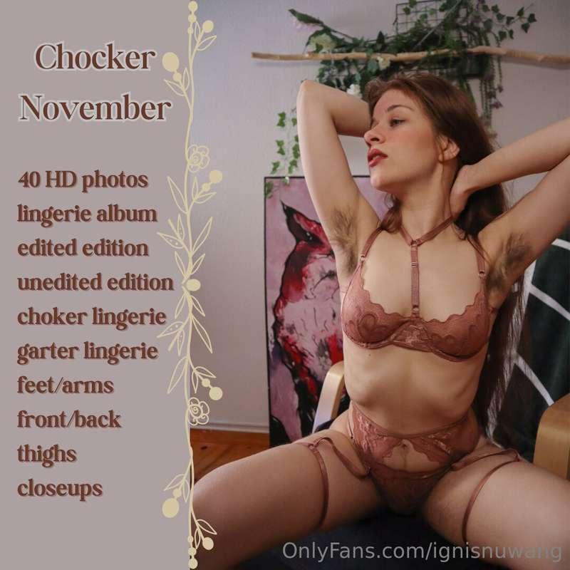 Have you gotten my November album?Isn't it time you got it?4..