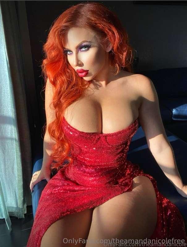 ### DM me a ' 🐰 '
to see some naughty Jessica Rabbit content..