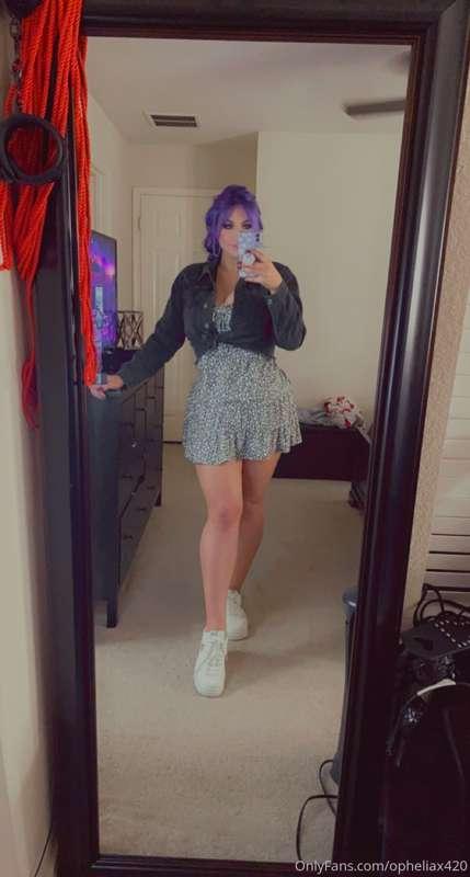 Do you think I’m wearing anything under my dress or no👀🥵