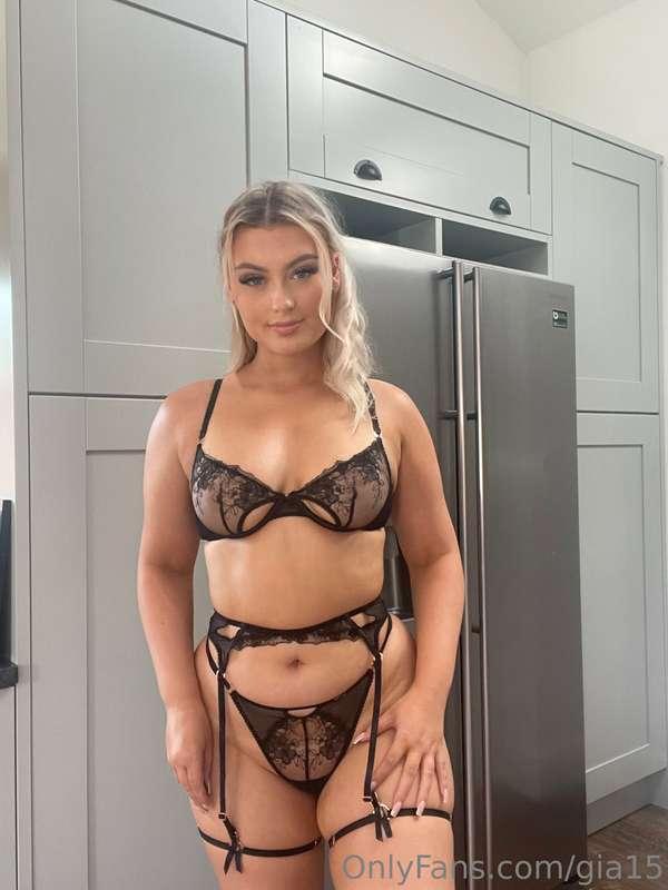 This lingerie was bought for me by a fan! I love it so much ..