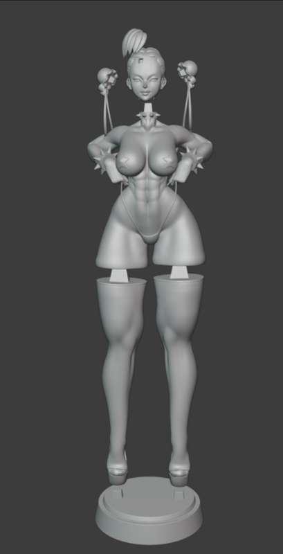 Chun-Li Print files!