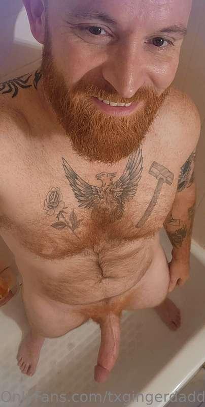 Good morning.  Wanna help me wash my cock?