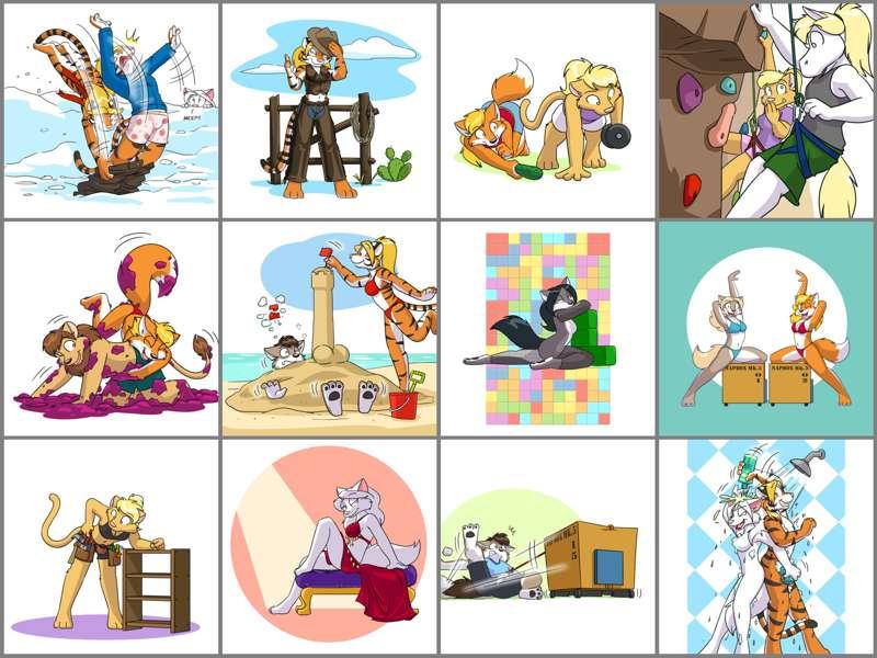 2022 Calendar colored!