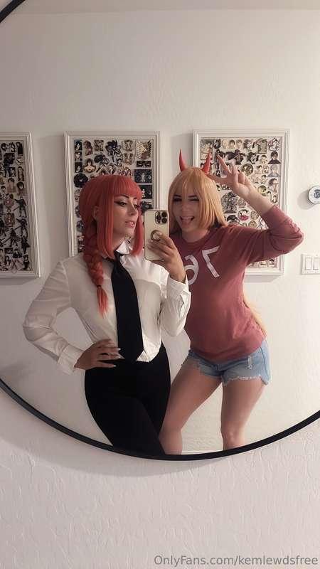 Did you miss us? The OG duo is back 😈💕 Cum see Makima and Po..