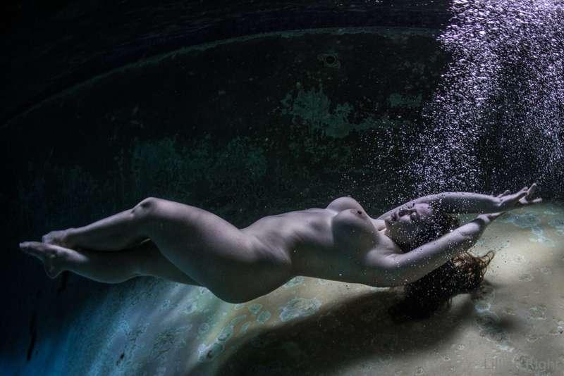 I love watching my tits float