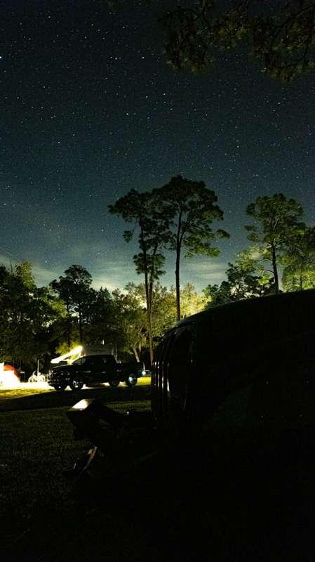 First night camping 🏕 in FL