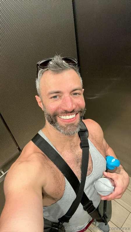 Off to the gym to start my Wednesday morning right