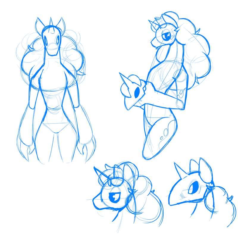 Space Horse Character WIP