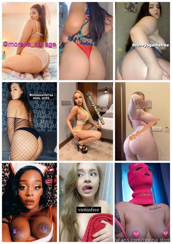 ✨𝕤𝕦𝕓𝕤𝕔𝕣𝕚𝕓𝕖 𝕗𝕠𝕣 𝕗𝕣𝕖𝕖 ✨

😈 @morena_savage 🦄💕
🍀 @muniicorso 🍀
🍑..