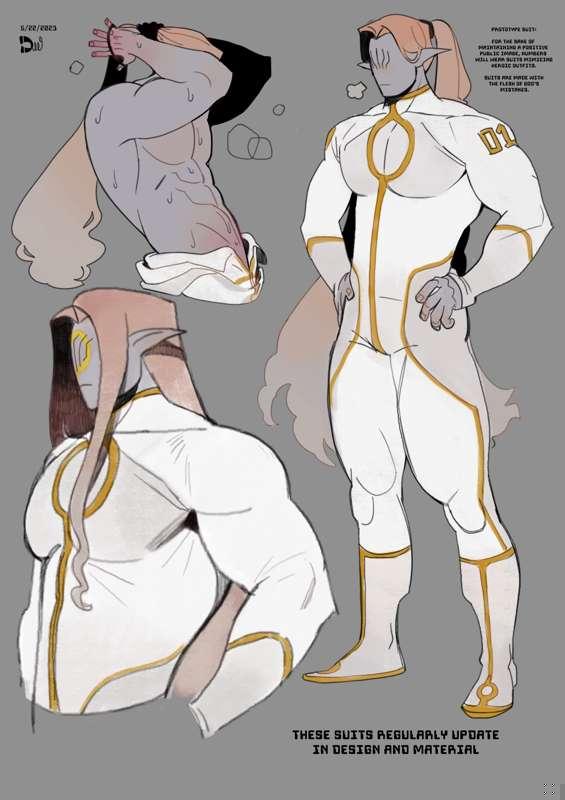 divinity: 001 suit