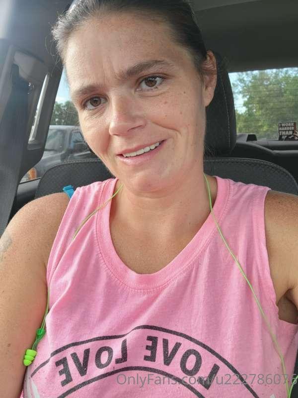 No makeup on. This week has been a long week. Hoping to have..