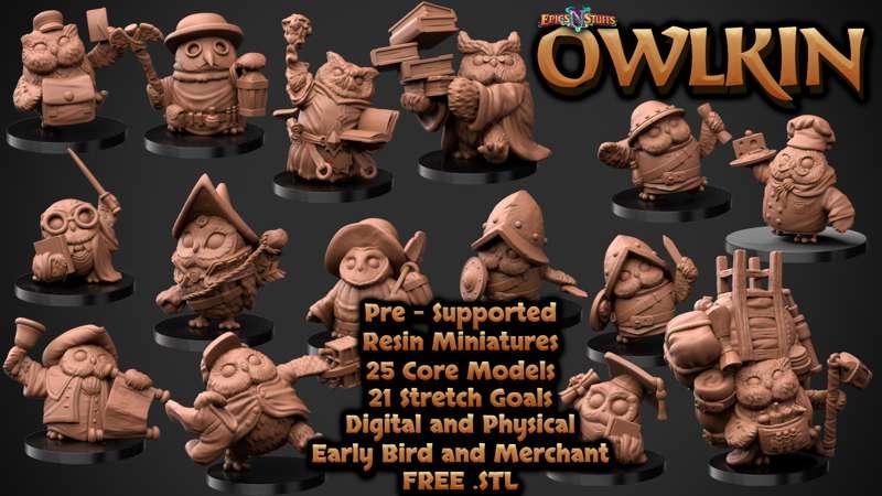 OWLKIN STUFF!!!! New releases