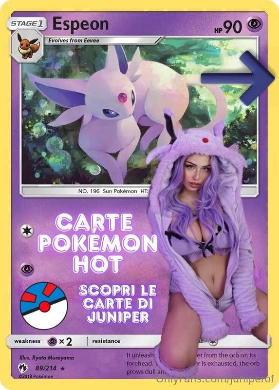 LE MIE CARTE POKÉMON🌀Ϟ(๑⚈ ․ ⚈๑)⋆⚡Tippa 10$ per estrarre una ..