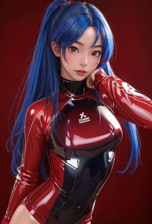 red bodysuit