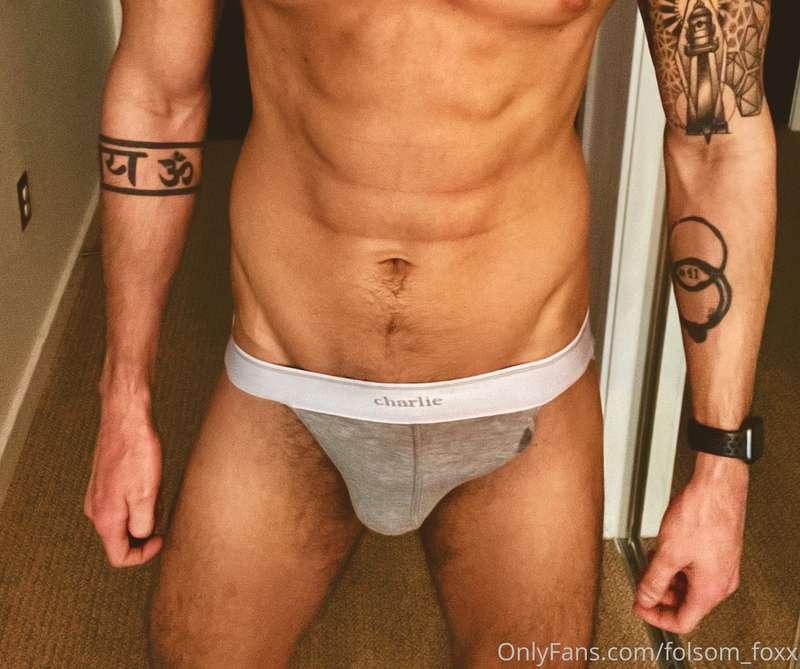 Started precumming my briefs while getting dressed...need to..