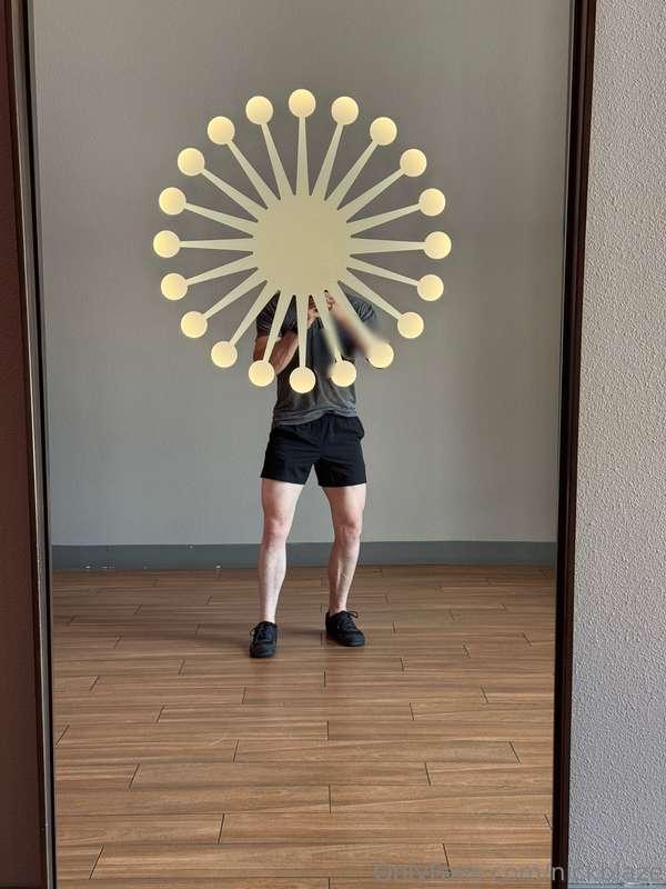 Went out to run some sprints today…looks like my legs are st..