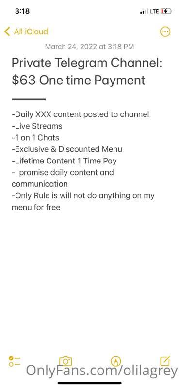 For those interested in my Private Telegram Channel! 🥰😈
