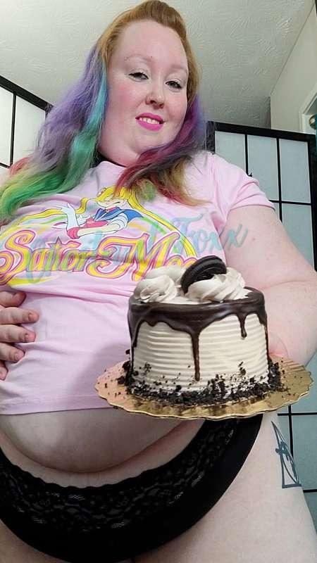 It's my birthday! So here's some cake to celebrate. 🎂