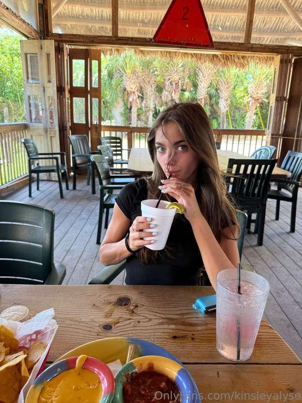 Thinking about you while I'm sipping on this 😉