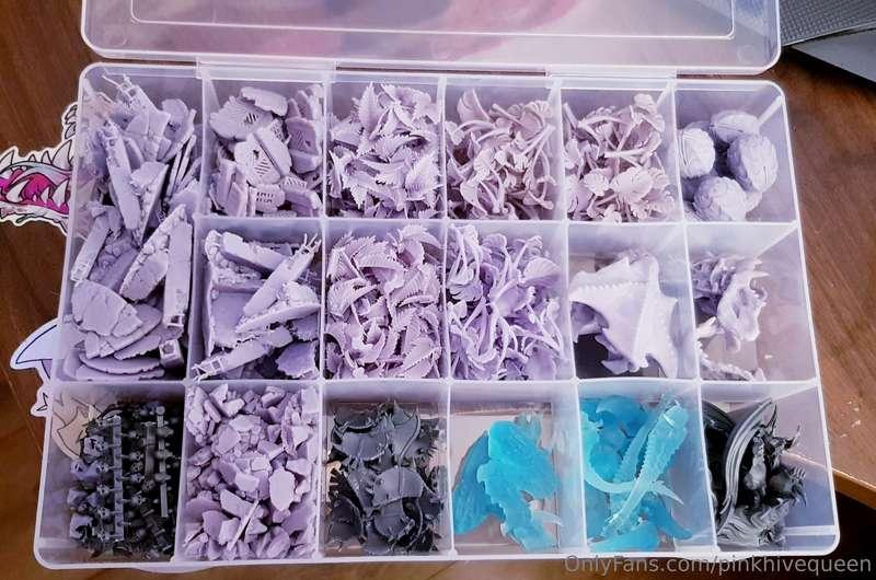 Spent my morning sorting my printed terrain bitz! 😍💖💖💖
