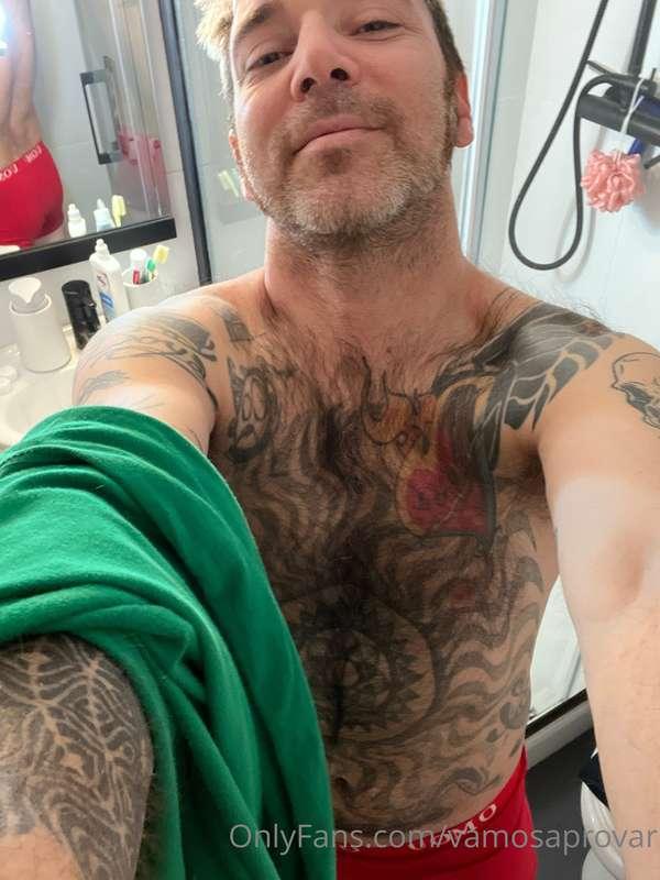 Ready to shower 😜