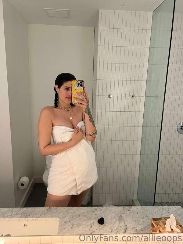 should i let this towel drop? 