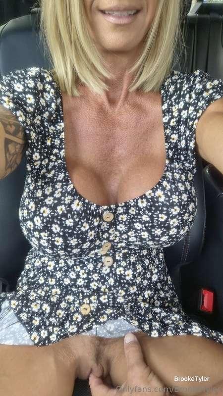 Take me to dinner, finger me , feed me your cock and send me..