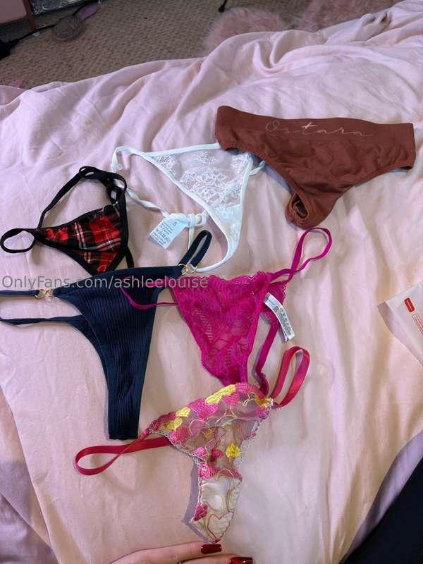 Last panties left just $50 with stuffed in pussy video n pos..
