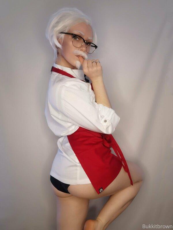I FORGOT I DID THIS AS COLONEL SANDERS BRB DYING