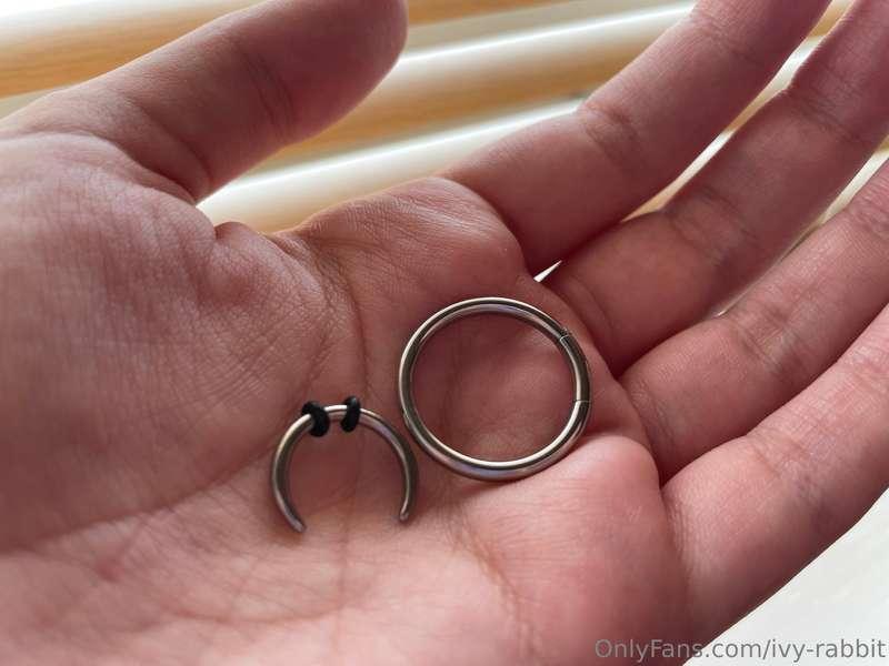 My Owner is stretching my septum… Soon enough I’ll be able t..