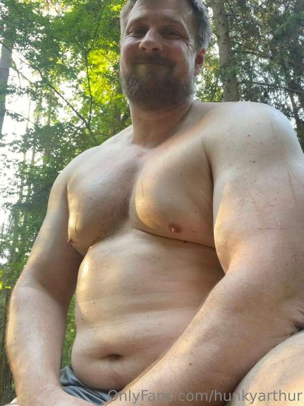 Rest in the forest …
