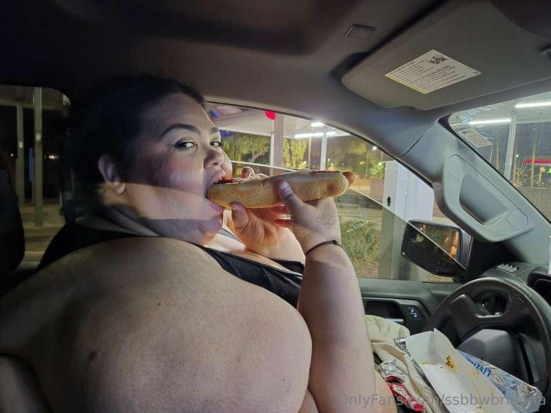Not pictured: All of the Sonic bags and cups in the backseat..