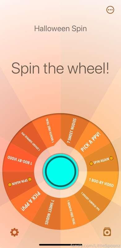 ✨🐾SPIN FOR SPOONZ🐾✨ for 🎃 OCTOBER 🎃(available until November 1st)
(Tip on this post to receive your spin)
~~
1 regular spin- $15
2 regular spins- $30

~~
1 super spin- $35
2 super spins- $65

I will send you a screen recording of your spin! Fingies crossed that you get what you wanted!
There is a max of 2 spins total per month🎃


THERE ARE PHYSICAL REWARDS THIS MONTH (Polaroids) if you do not wish to recieve mail, please request a respin!👻