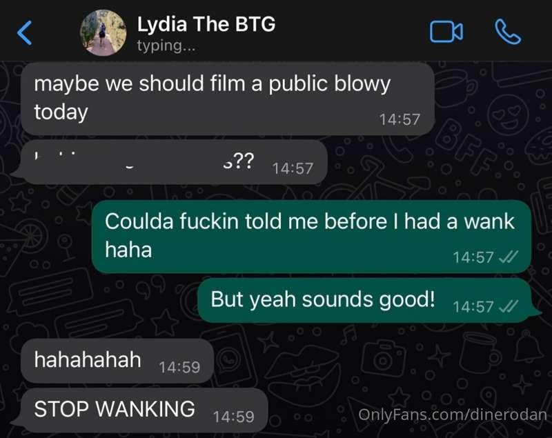 Looks like there will be a new public blowjob video out with..