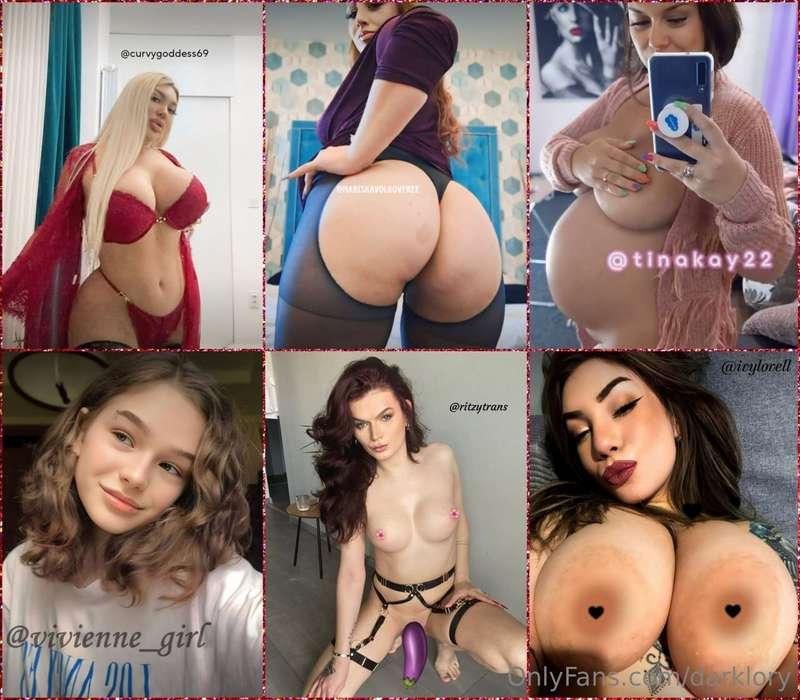 😈 @curvygoddess69 😈💋 @MariskaVolkovFree 💋💥🌚 @TINAKAY22 🌚💥🎀 @..