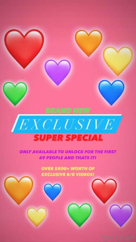 ❤️🧡 BRAND NEW! 💙💜  ❤️✨ BRAND NEW EXCLUSIVE SUPER SPECIAL + O..