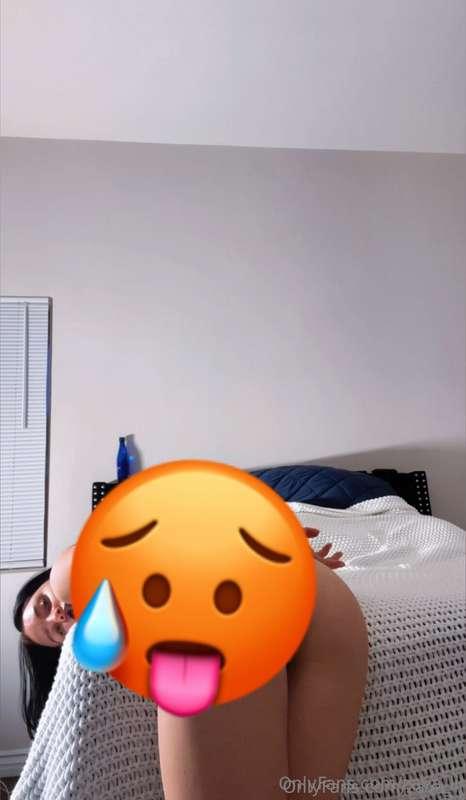 wet for me. blushing for you🥰 your perfect view meow 
