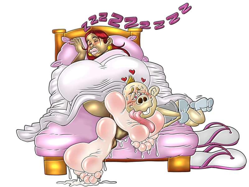 sharing the bed with the nanny