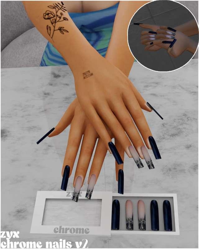 chrome nails v2