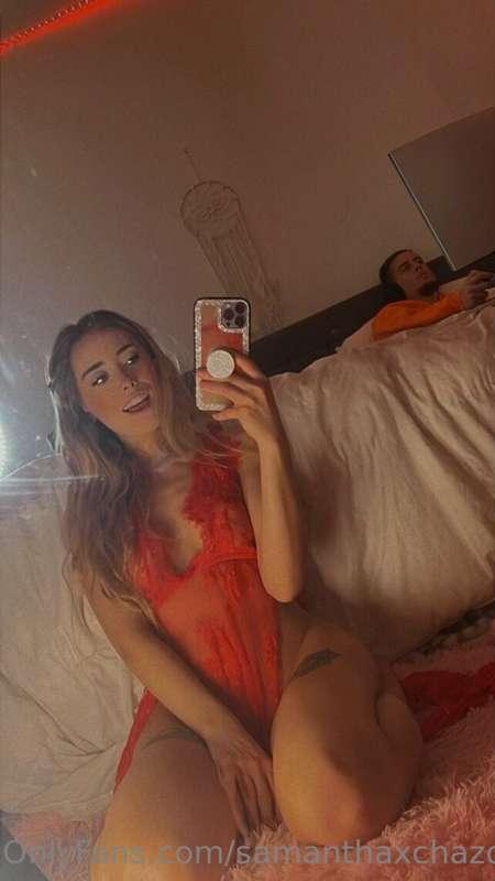 Selfie time while making content