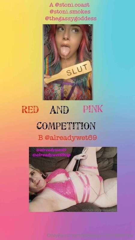 💥 SEMI FINAL 💥  ❤️ Red and pink competition 💖  Vote for your..