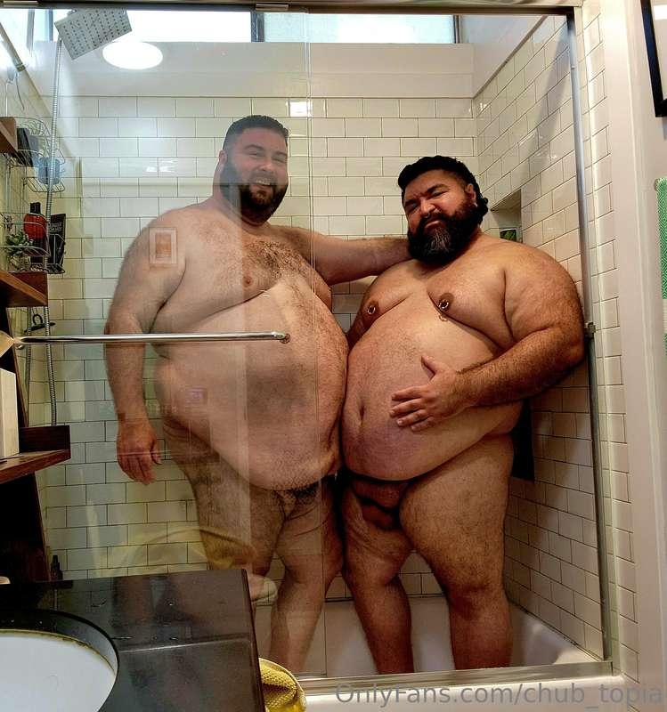 Wanna join us in the shower!