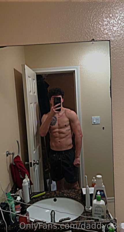 Couple of progress pics since I’ve started working out relig..