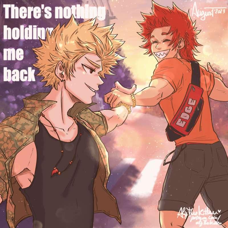KiriBaku Month Day16_MusicArtAugust
