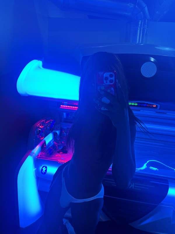 tanning done, now i’m ready for some real heat, you could ra..
