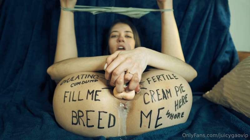 Being breeding bitch is so fun!